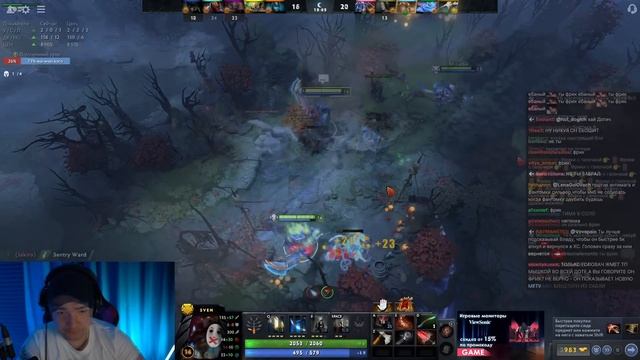 Головач попался против гения Доты на Антимаге | 2 гения встретились | Lena Golovach Dota 2 смотреть онлайн
