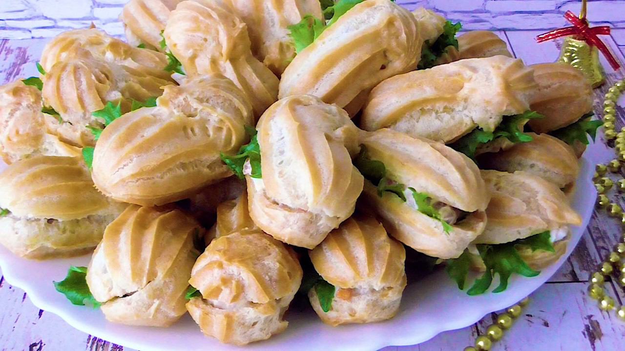 ЗАКУСОЧНЫЕ ЭКЛЕРЫ *МИМОЗА*! ОЧЕНЬ ВКУСНО И КРАСИВО! EATERIES ECLAIRS *MIMOSA*!