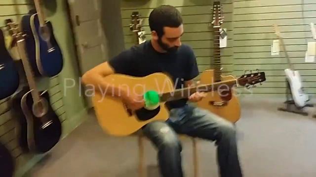 Clark Hedgepath is playing the Melody G wirelessly on a Guitar Works Guitar Richmond VA смотреть онлайн