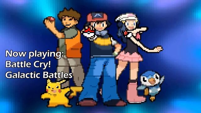 Pokemon Diamond And Pearl Battle Cry! Galactic Battles Cover смотреть онлайн