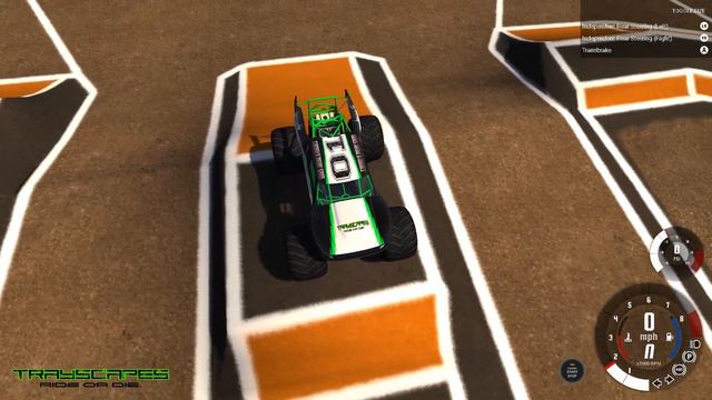 BeamNG.drive Monster Jam Freestyle #1 смотреть онлайн
