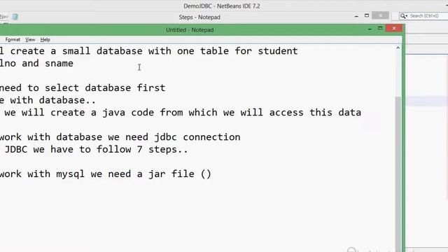 Java Database Connectivity JDBC Practical Tutorial смотреть онлайн