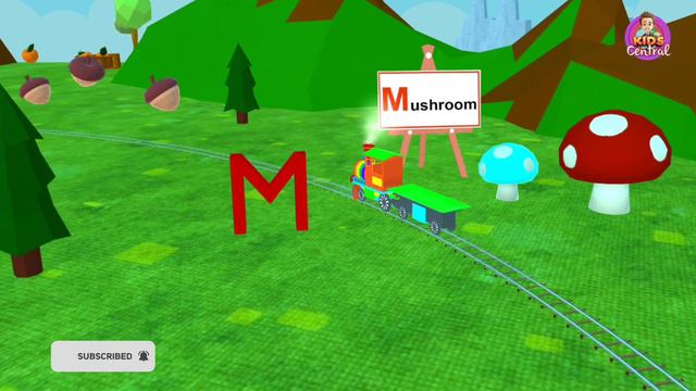 #animation #kids kidsA B C D Kids Learning Video // Kid's Central Present's // train Cartoon смотреть онлайн