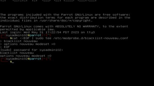 Debian Linux - Disable Nouveau driver and Install NVIDIA Driver with CUDA Tool Kit