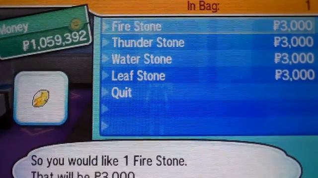pokemon moon how to get the water/leaf/thunder and fire stone смотреть онлайн
