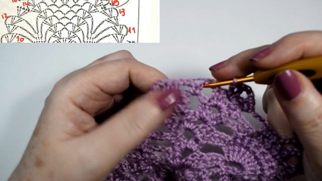 Bufanda a ganchillo punto piñas #tutorial #pasoapaso смотреть онлайн