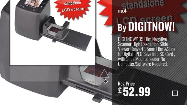 Top 10 Film & Slide Scanners [2018]: INTEY Film Scanner High Resolution Slide and Photo Scanner for смотреть онлайн