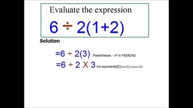 6 DIVIDED BY 2(1+2) смотреть онлайн