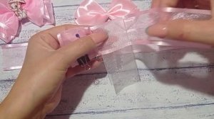 Бантики из органзы 4см/ Воздушные бантики понравятся всем🎀