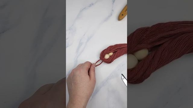 Macrame Tassel With Beads Tutorial смотреть онлайн