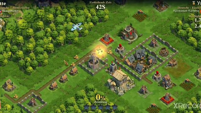 DomiNations - Transporter on stronghold (in world war) смотреть онлайн
