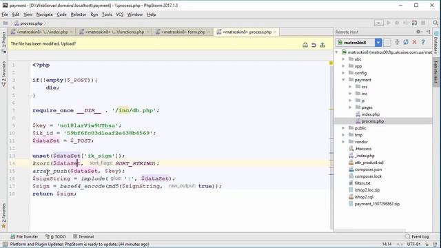 PHP. Прием платежей на сайте. Урок №6. Оплата и проверка оплаты. (Андрей Кудлай - Webformyself) смотреть онлайн