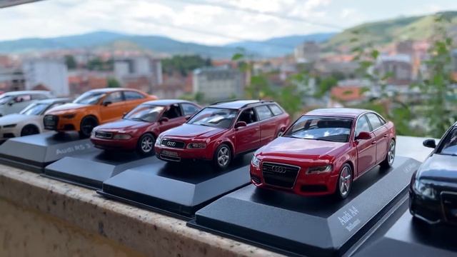 Audi 1/43 collection part 1 смотреть онлайн