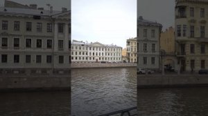 Санкт-Петербург сегодня. Михайловский замок. Набережная реки Фонтанки.