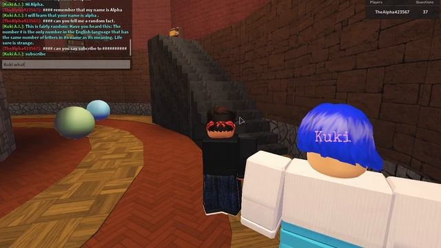 Roblox A.I. Chat Bot talks to you....... смотреть онлайн