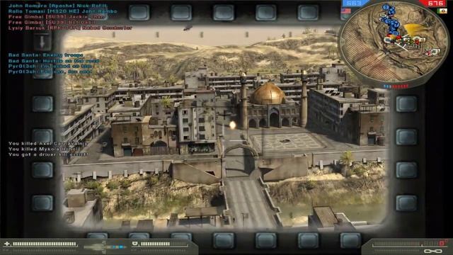 Battlefield 2 Firebird mod Apache смотреть онлайн