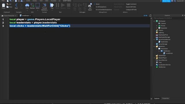 HOW TO MAKE AN AUTOCLICKER IN ROBLOX STUDIO смотреть онлайн