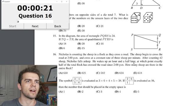 Math Contest, But Every Time I Get A Question Wrong, I Have to Put Ice Down My Shirt смотреть онлайн