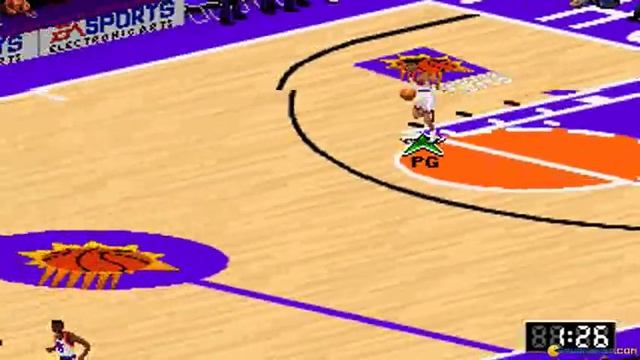 NBA Live 95 gameplay (PC Game, 1994) смотреть онлайн