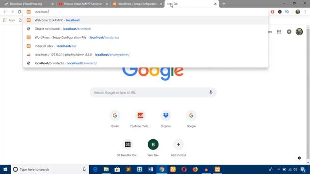XAMPP - How to Install WordPress on Localhost Using Xampp Server Windows 10 смотреть онлайн