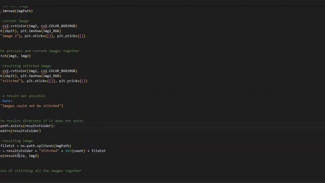 Image Stitching of Infinite Input Images смотреть онлайн