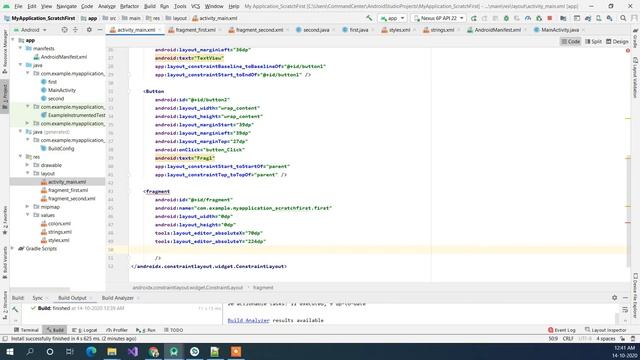 Ch 4 - Using fragments for making master layout | Easy Android development tutorial смотреть онлайн