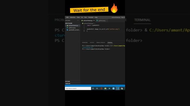 Python Image To ASCII Art | #coding #python #amantheak смотреть онлайн