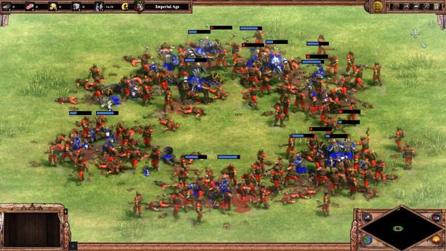 Can 16 Konniks defeat 292 Militia? | Age of Empires 2 (AoE2) смотреть онлайн