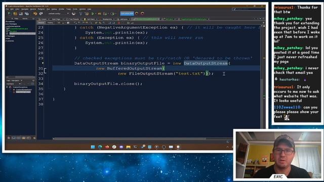 CIS 2151 - Object Oriented Programming ( Java ) - Exceptions part 2 - Winter 2022 смотреть онлайн