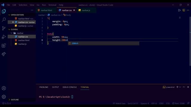 Navbar color change on scroll using html, css , java-script !! смотреть онлайн