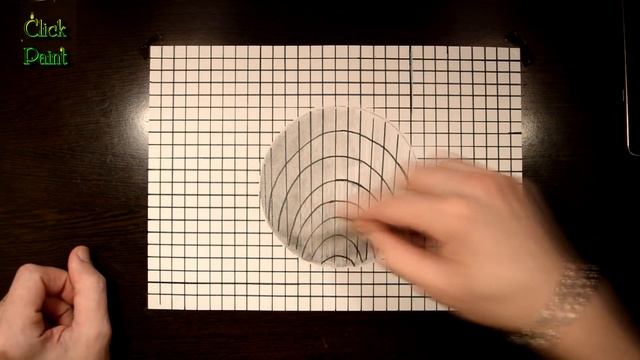 3D Рисунок Как Нарисовать 3Д Иллюзию Drawing a Hole 3D Trick Art on Paper смотреть онлайн