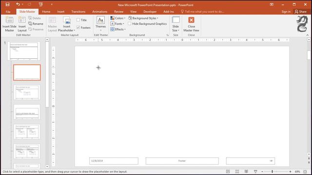 How to add a placeholder to a layout in PowerPoint смотреть онлайн