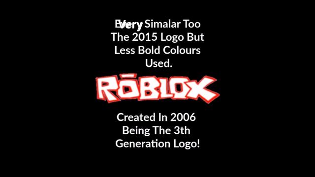 Roblox Time - Roblox Logo Evolution - From The First To The Last Roblox Logo! смотреть онлайн
