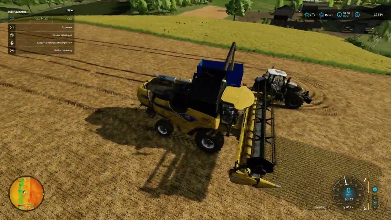 (PS4 Pro) FS22 The Old Stream Farm #27 смотреть онлайн