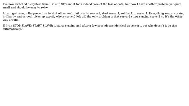 InnoDB Master-Master replication goes inconsistant after power failure tests (3 Solutions!!) смотреть онлайн