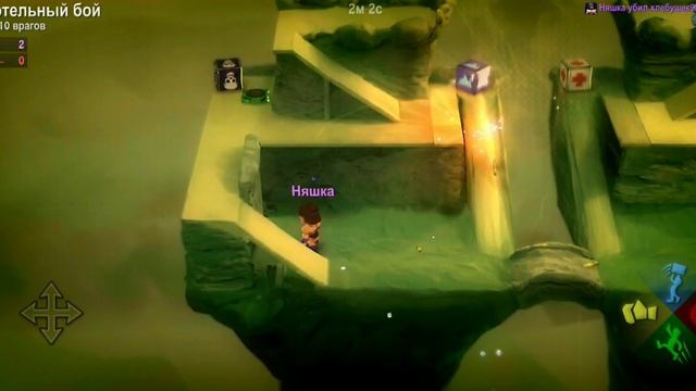 Обзор на игру BombSquad. смотреть онлайн