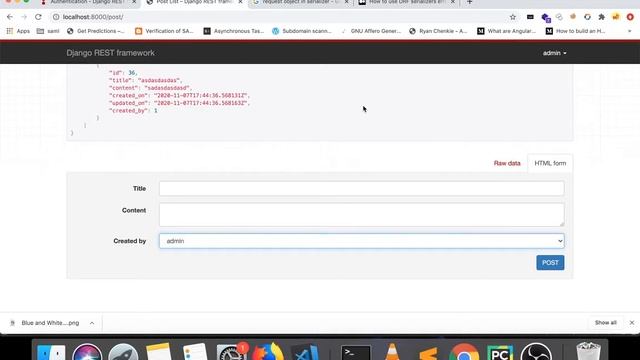Who created this post ? | Django | Rest Framework | Tamil | Part - 6 смотреть онлайн