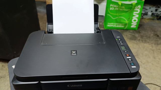 Canon G2415 как напечатать тестовую страницу?