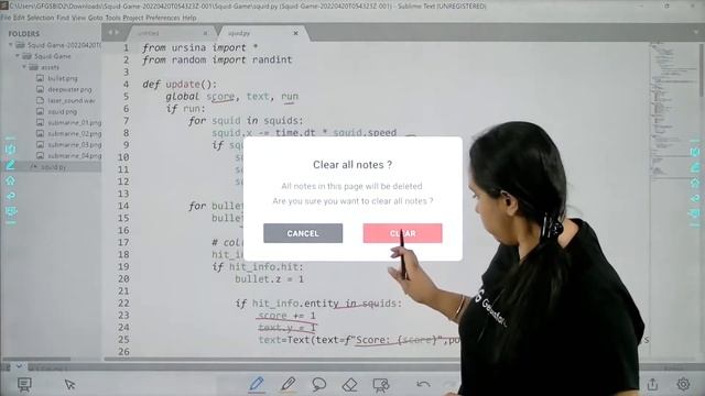 Ursina Projects : Squid Game | GeeksforGeeks School смотреть онлайн