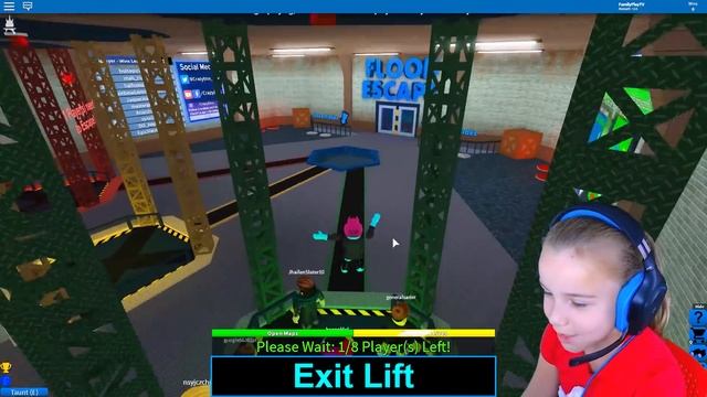 ПОБЕГ от НАВОДНЕНИЯ в Roblox игра Flood Escape в Роблокс смотреть онлайн