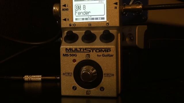 Zoom MS-50G: The Worlds FIRST Single Pedal Sized Multi-effects Unit! смотреть онлайн