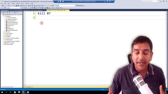 KILL SQL Server SPID смотреть онлайн