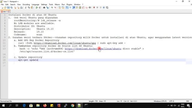 Instalasi Docker di atas sistem operasi Ubuntu 19 смотреть онлайн
