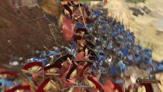 300 SPARTANS CASTLE DEFENCE - Mount & Blade 2 BANNERLORD смотреть онлайн