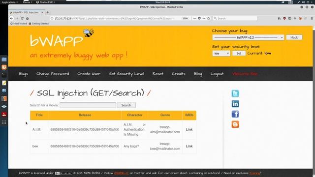 Database/SQL Exploitation смотреть онлайн