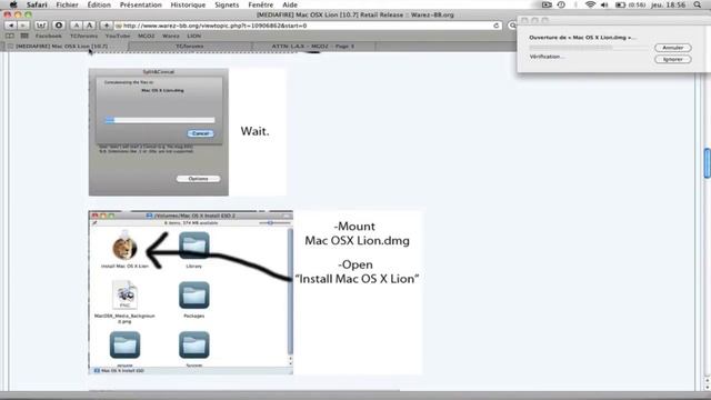 How to get MAC OS X LION (Apple store version) 100% WORKING!!! READ DESCRIPTION for links смотреть онлайн