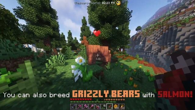 GRIZZLY BEARS in MINECRAFT! | Origin Realms Guide смотреть онлайн