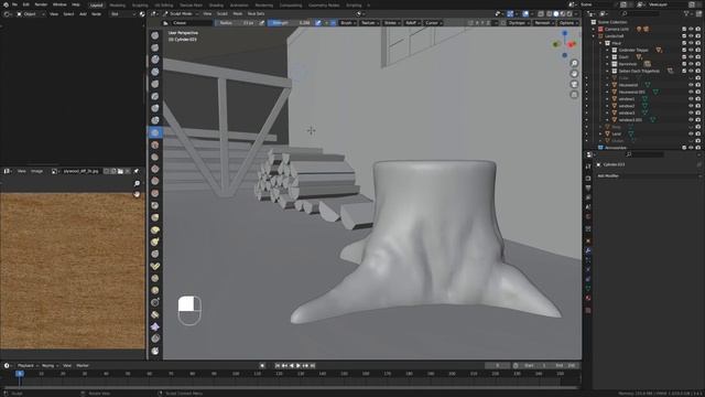 Blender 3.4 Einsteiger Tutorial - Winter Szene [Part 4] tools & SNOW with sub смотреть онлайн