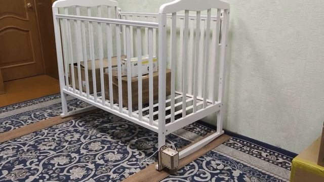 Устройство для качания кроватки на дугах смотреть онлайн