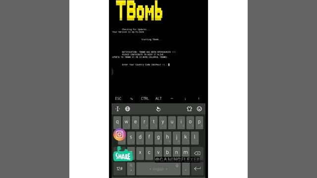 BOMBING SMS/CALL - GAMINGFLEXER смотреть онлайн